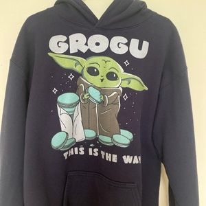 Grogu hoody youth size M